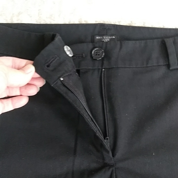 Ann Taylor Signature Dress Pants Trouser Slacks 6P Black - Picture 9 of 13
